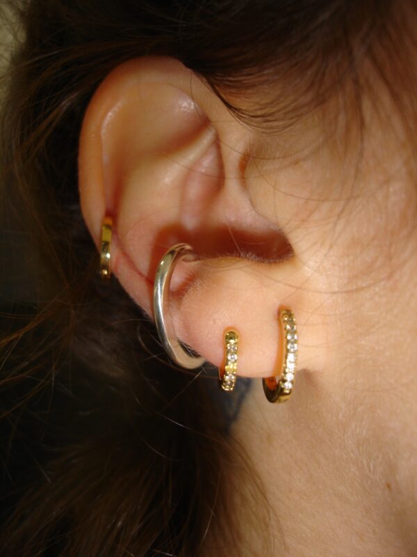 Ear Cuff Plata de ley 925 - Imagen 4